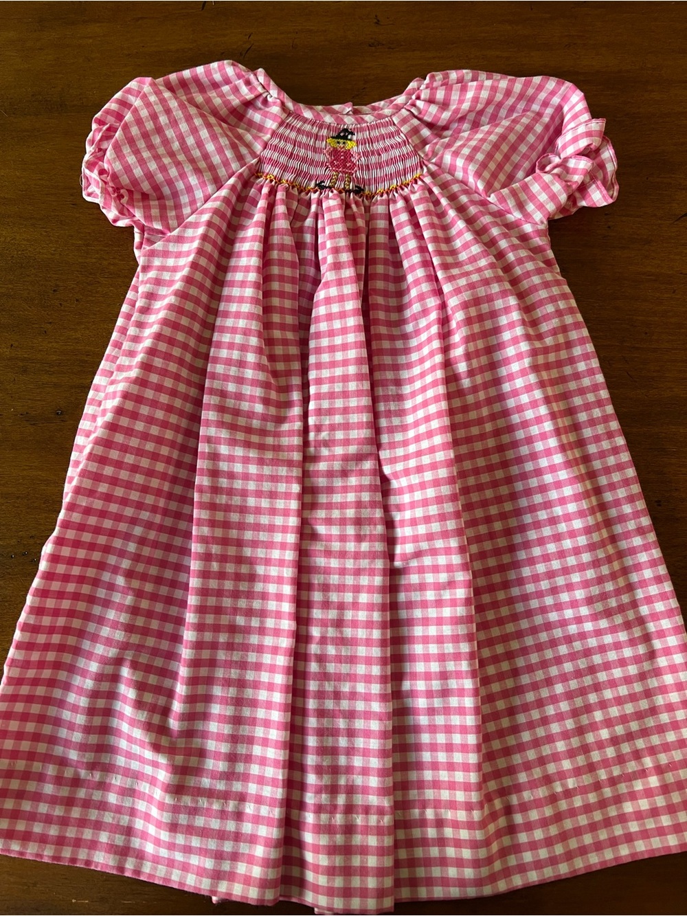 Silly Goose Smocked Dress